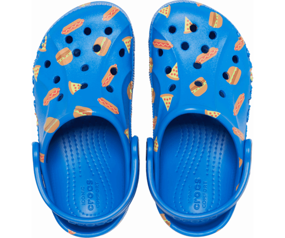 Crocs Kids' Baya Graphic Clog Bright Cobalt