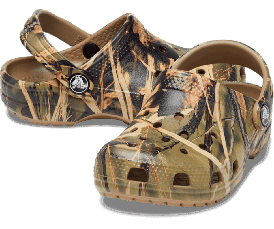Crocs Toddler Classic Realtree Clog Khaki