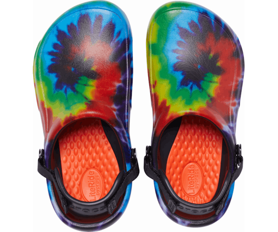 Crocs Bistro Pro LiteRide Graphic Clog Multi