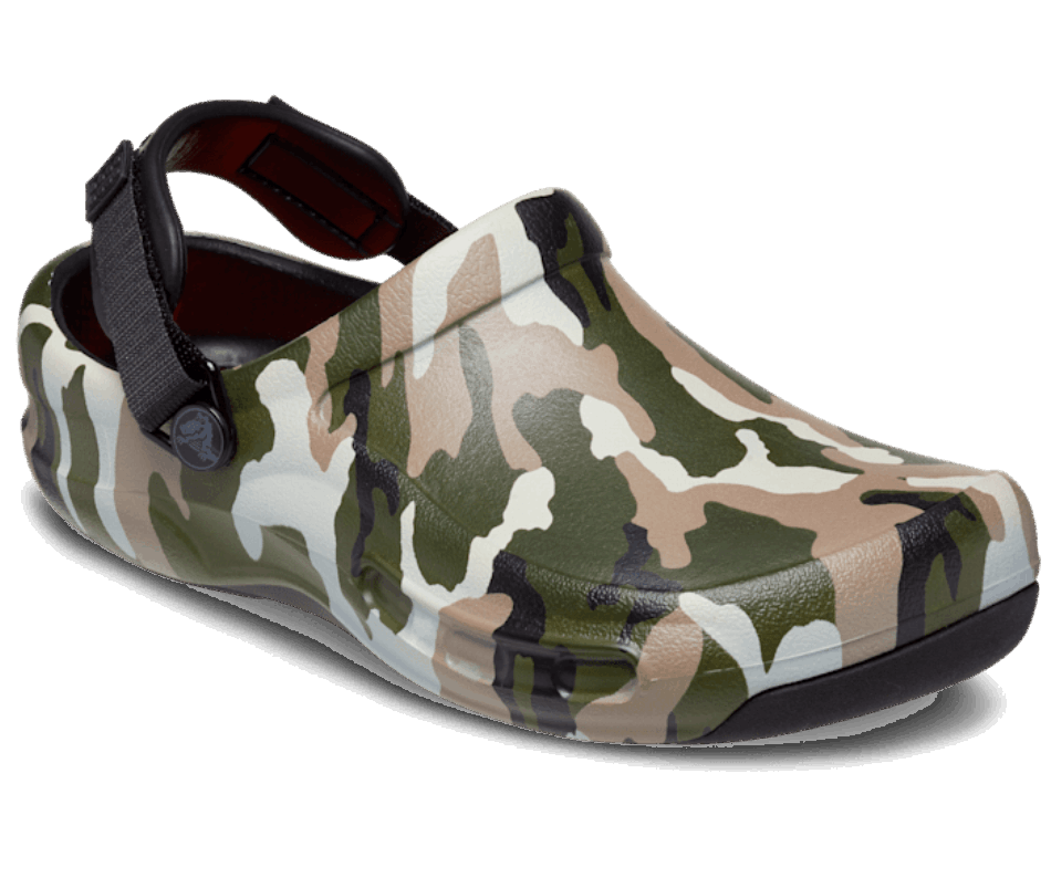 Crocs Bistro Pro LiteRide Graphic Clog Camouflage