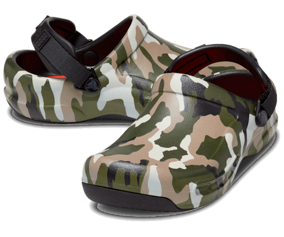 Crocs Bistro Pro LiteRide Graphic Clog Camouflage
