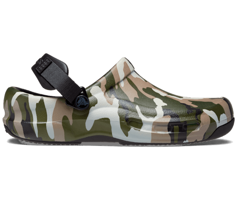 Crocs Bistro Pro LiteRide Graphic Clog Camouflage