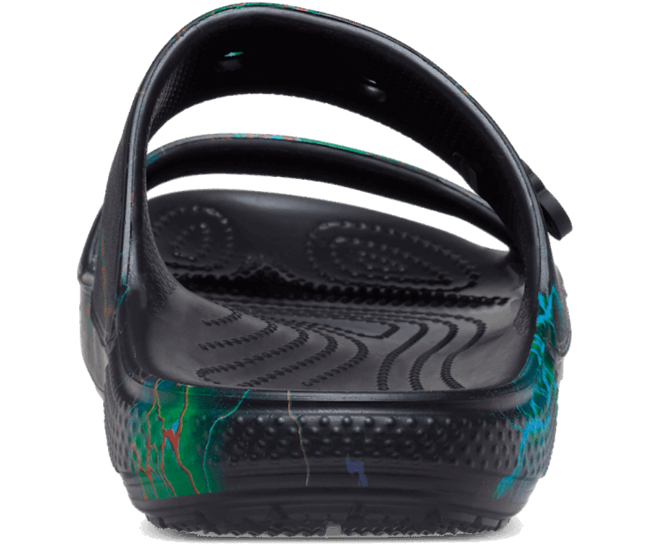 Crocs Classic Out of this World Sandal Black-Lightning Bolts