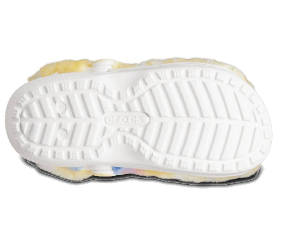 Crocs Classic Fur Sure White-Multi
