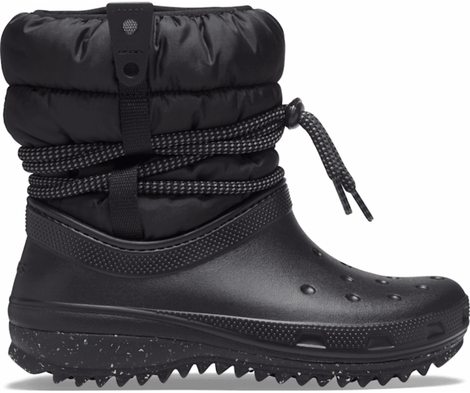 Crocs Women's Classic Neo Puff Luxe Boot Black