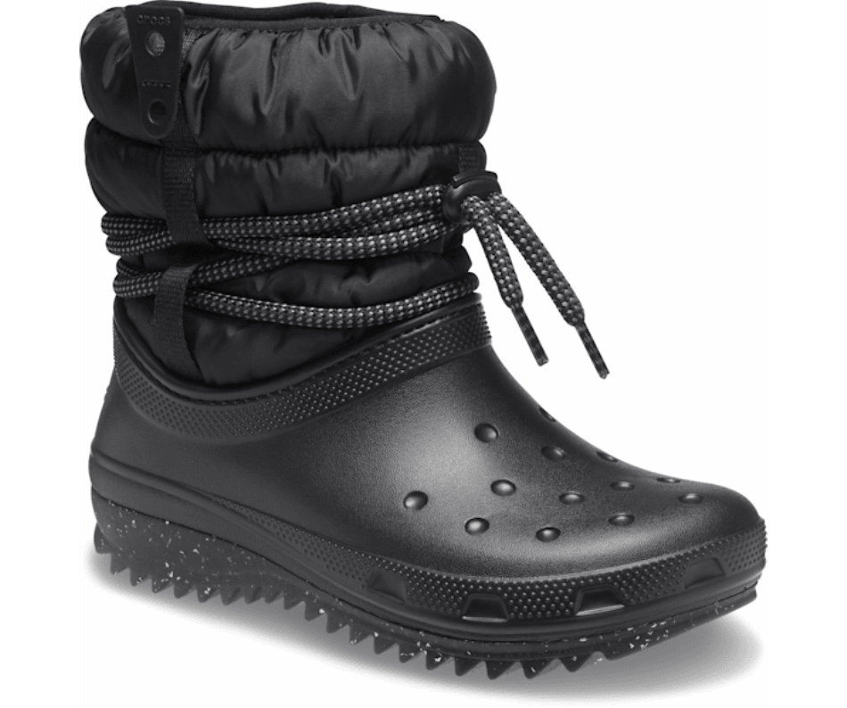 Crocs Women's Classic Neo Puff Luxe Boot Black