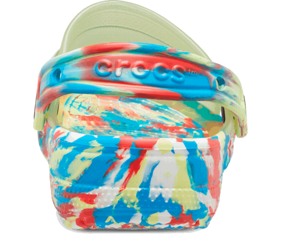 Crocs Classic Translucent Marbled Clog Sulphur-Multi
