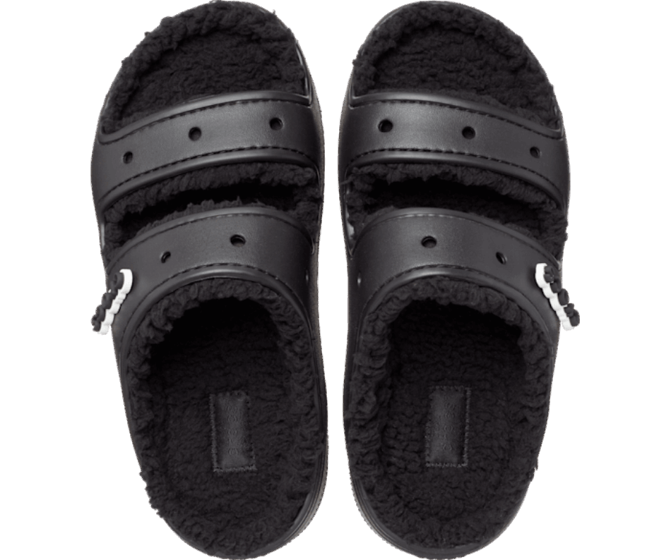 Crocs Classic Cozzzy Sandal Black