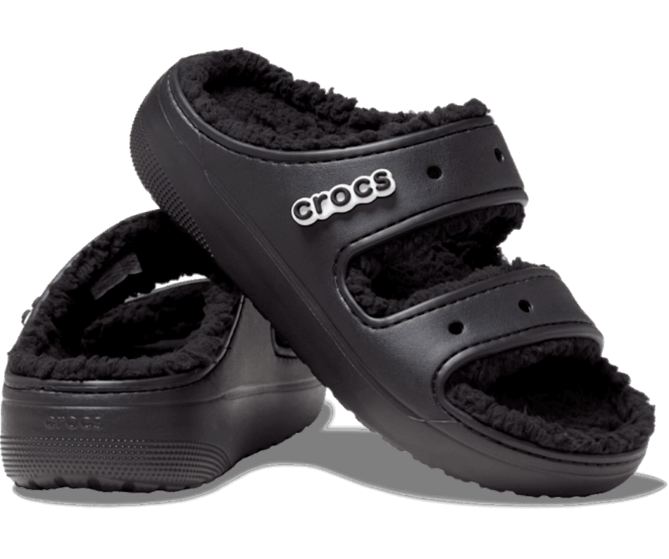 Crocs Classic Cozzzy Sandal Black