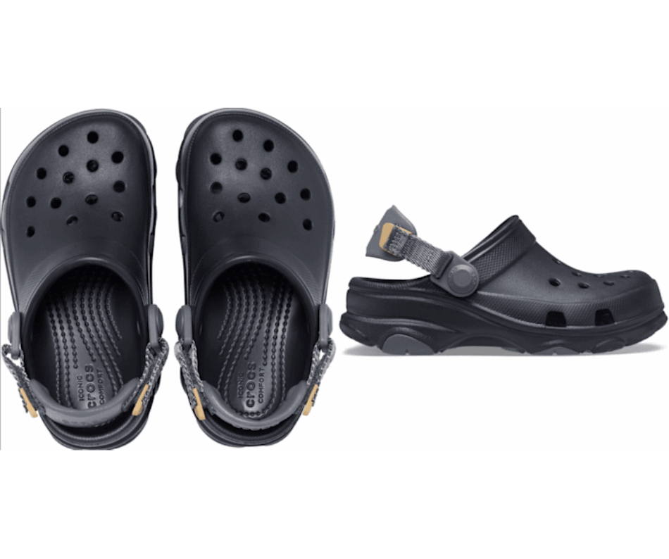 Crocs Kids’Classic All-Terrain Clog Black