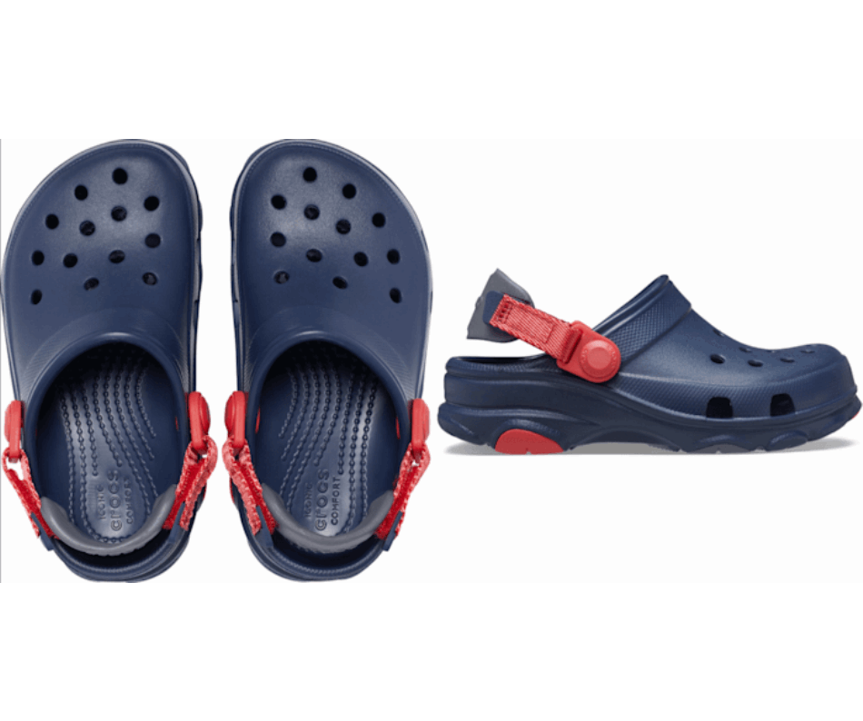 Crocs Kids’Classic All-Terrain Clog Navy