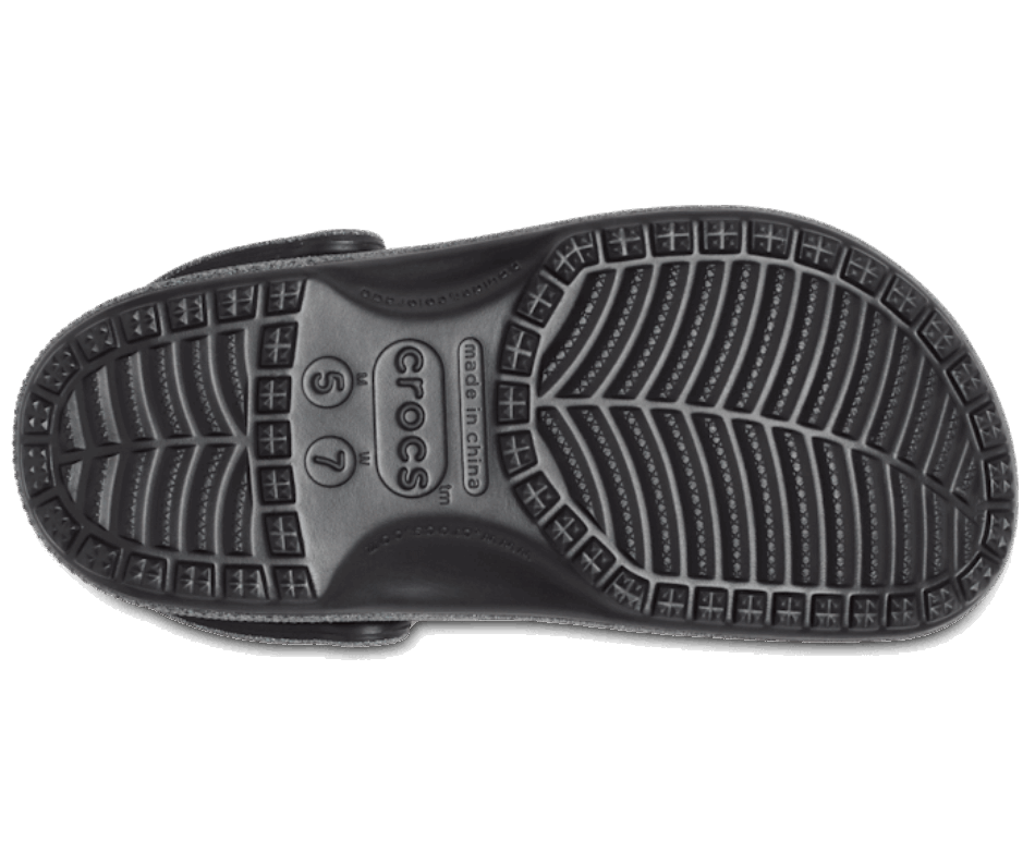 Crocs Classic Glitter Clog Black