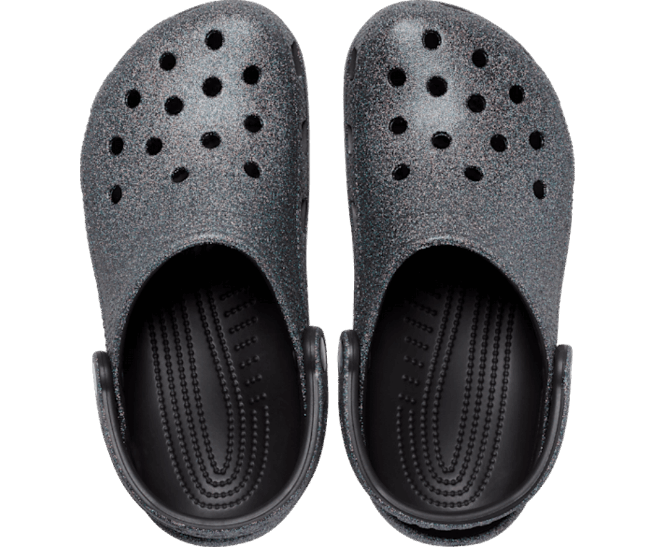 Crocs Classic Glitter Clog Black