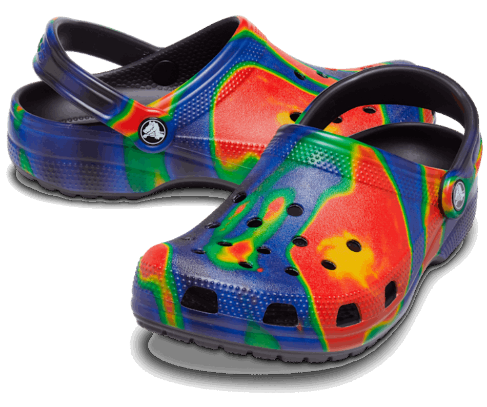 Crocs Classic Solarized Clog Black-Navy