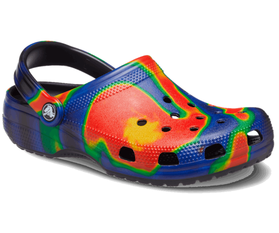 Crocs Classic Solarized Clog Black-Navy