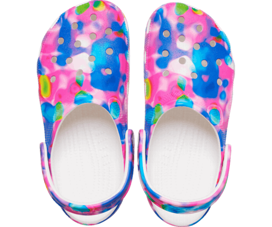 Crocs Classic Solarized Clog White-Pink