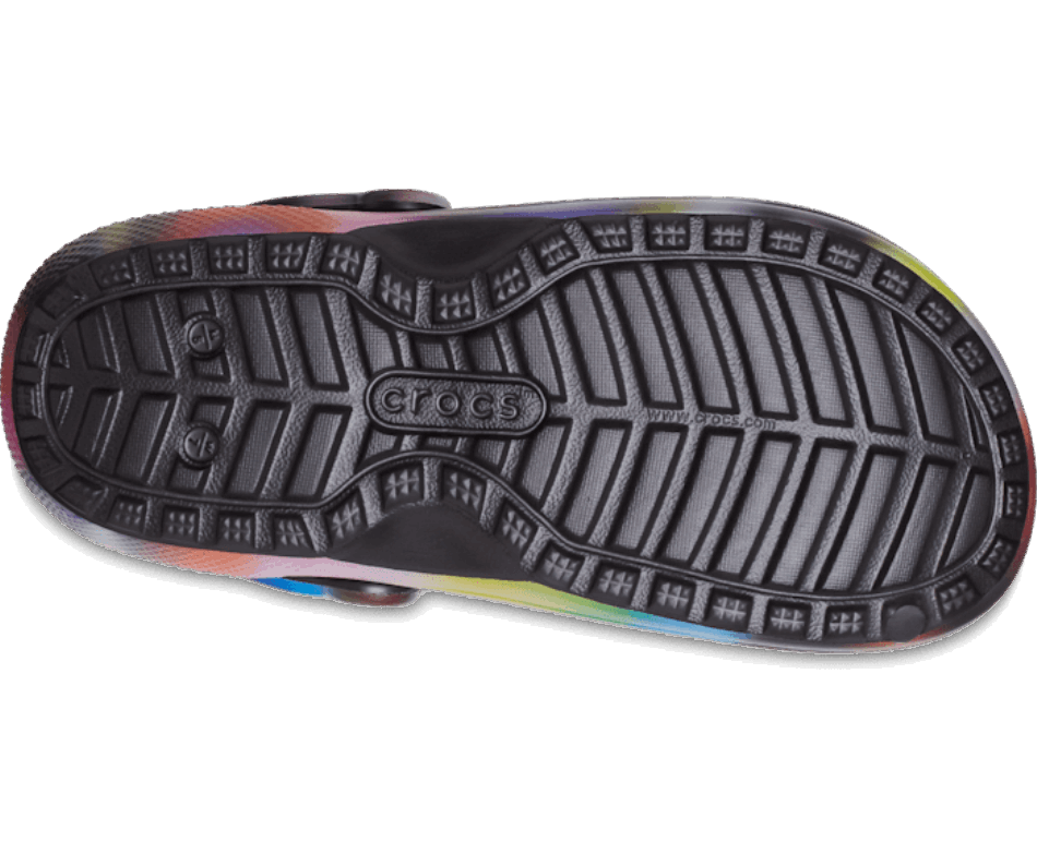Crocs Classic Lined Solarized Clog Black-Multi