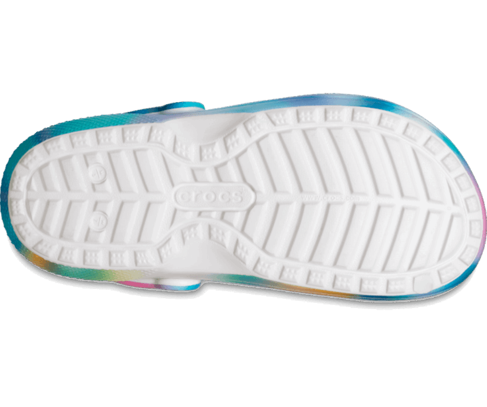 Crocs Classic Lined Solarized Clog Pure Water-Multi