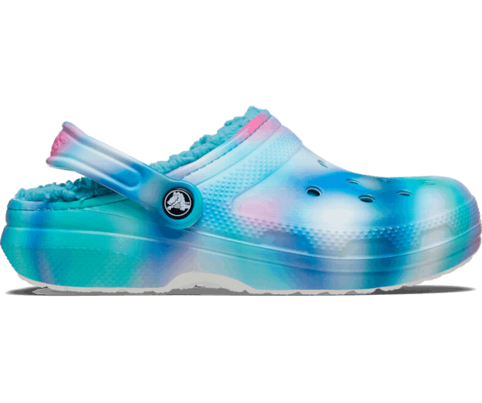 Crocs Classic Lined Solarized Clog Pure Water-Multi