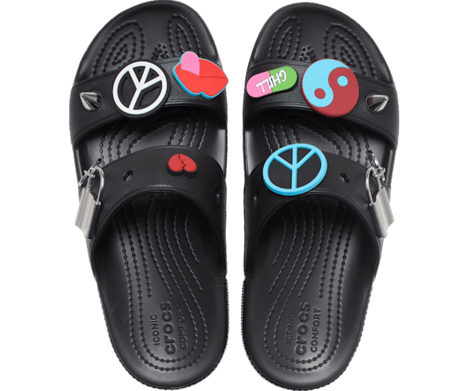 Crocs Classic Feel the Positivity Sandal Black