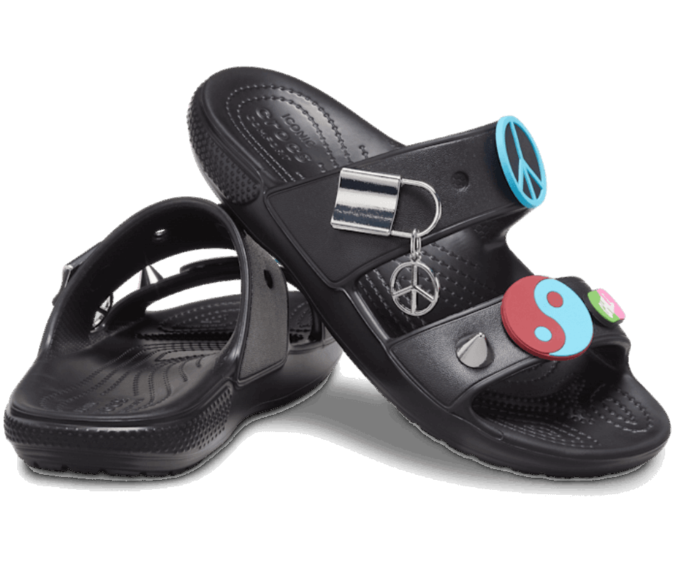 Crocs Classic Feel the Positivity Sandal Black