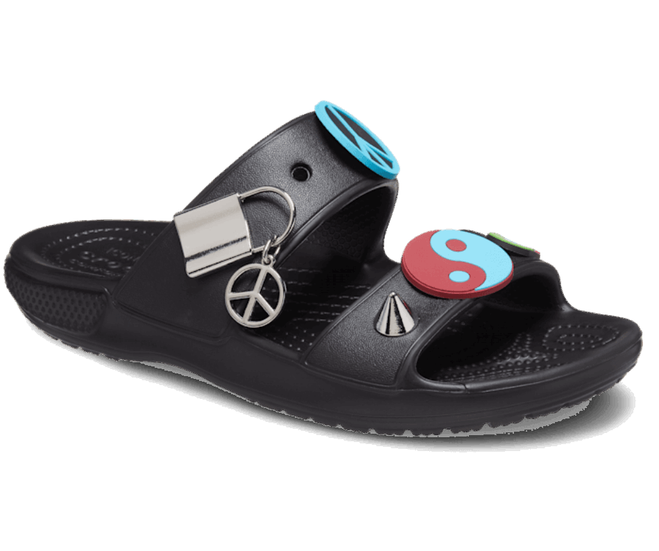 Crocs Classic Feel the Positivity Sandal Black