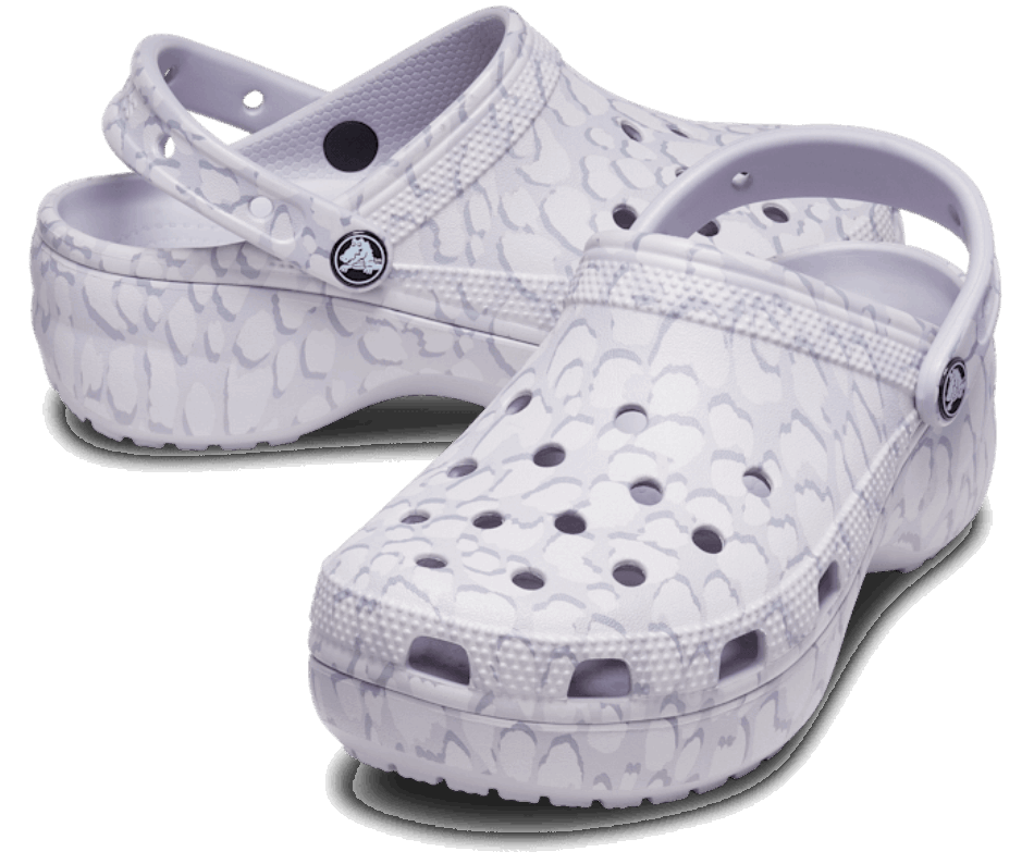 Crocs Women’s Classic Platform 4 Her Clog Mauve Mist