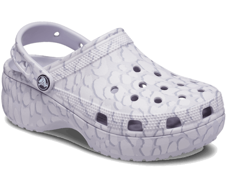Crocs Women’s Classic Platform 4 Her Clog Mauve Mist