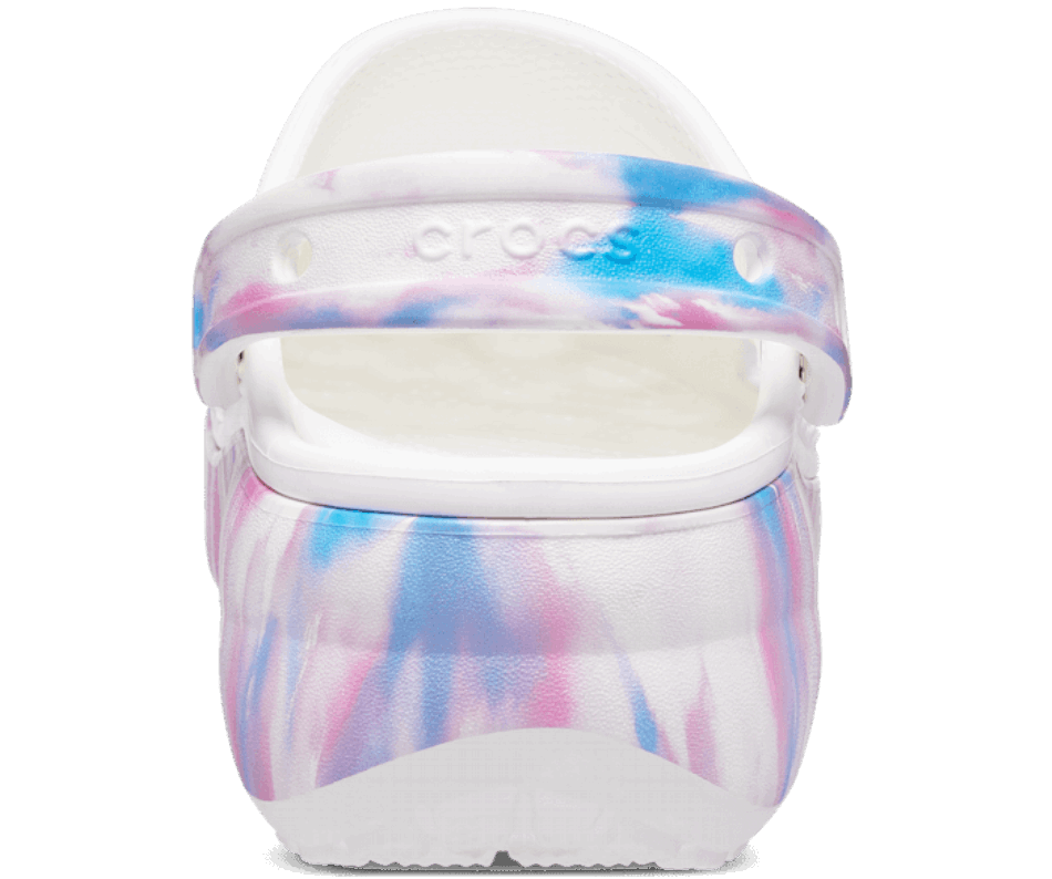 Crocs Women's Classic Platform Dream Clog White-Multi