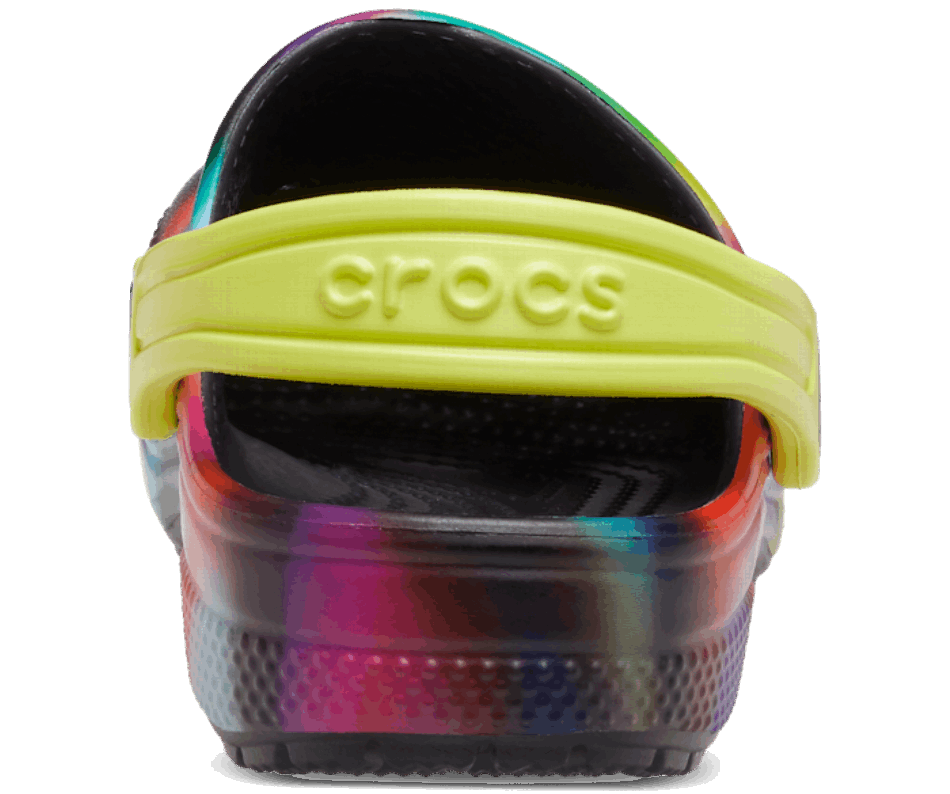Crocs Toddlers’Classic Solarized Clog Black-Multi