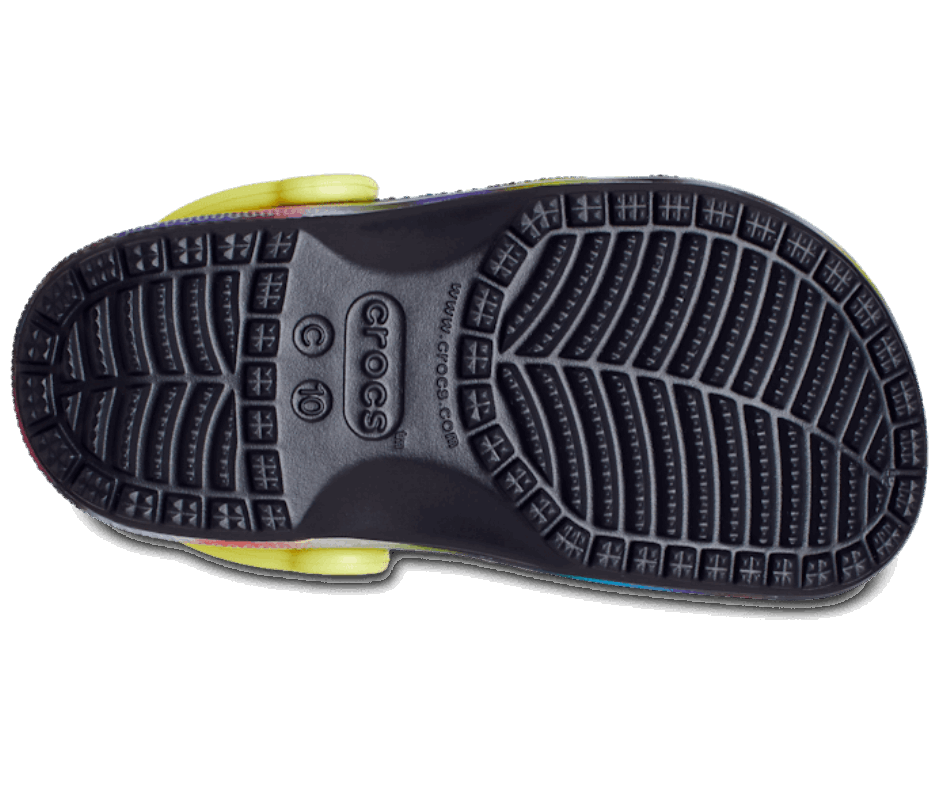 Crocs Toddlers’Classic Solarized Clog Black-Multi