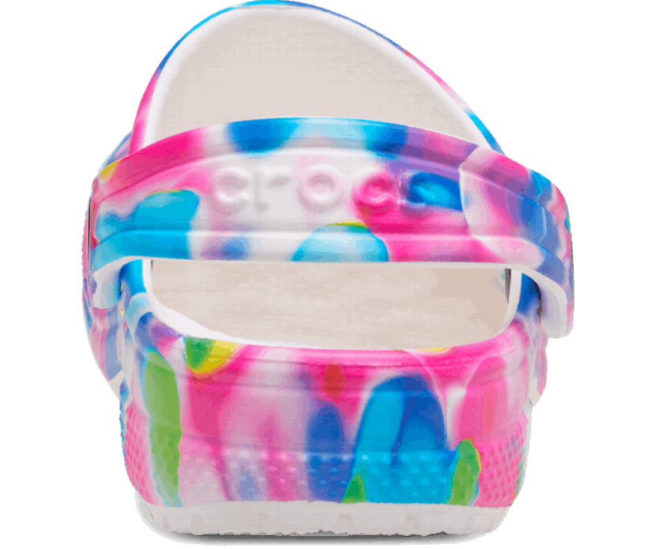 Crocs Toddlers’Classic Solarized Clog Pink-White