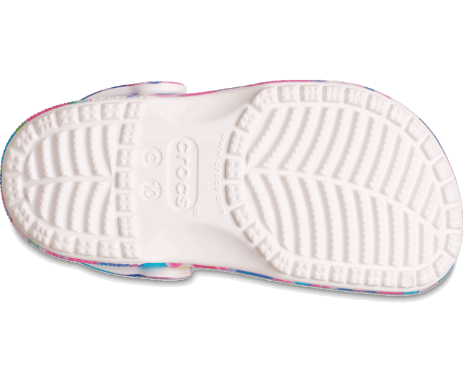 Crocs Toddlers’Classic Solarized Clog Pink-White
