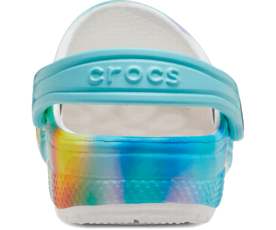 Crocs Toddlers’Classic Solarized Clog White-Multi
