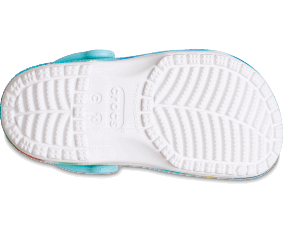 Crocs Toddlers’Classic Solarized Clog White-Multi