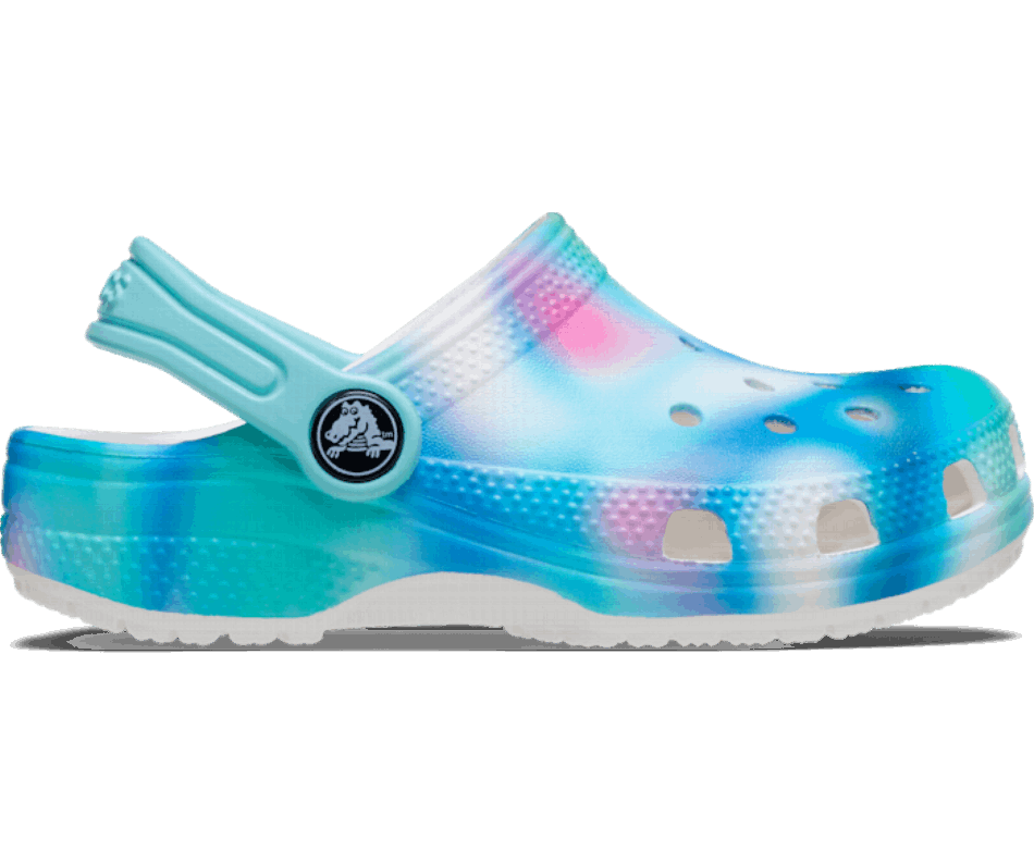 Crocs Toddlers’Classic Solarized Clog White-Multi