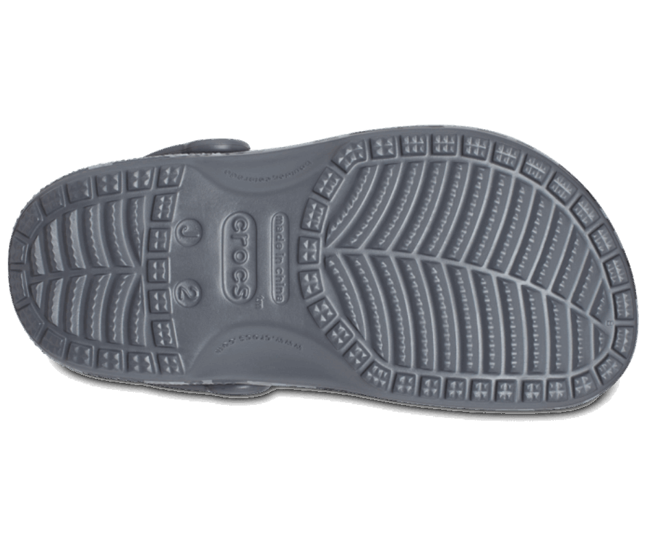 Crocs Kids’Classic Camo Clog Black-Grey