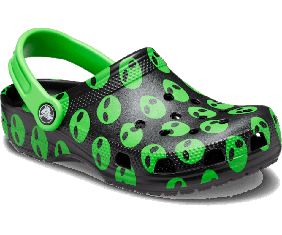 Crocs Kids’Classic Easy Icon Clog Black