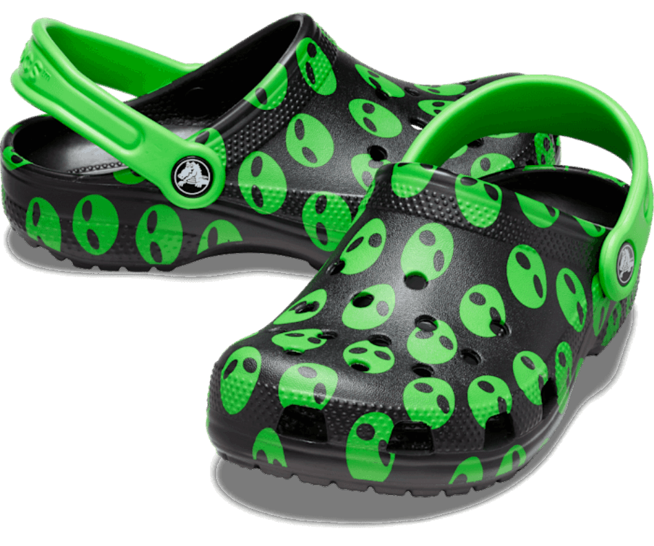 Crocs Kids’Classic Easy Icon Clog Black