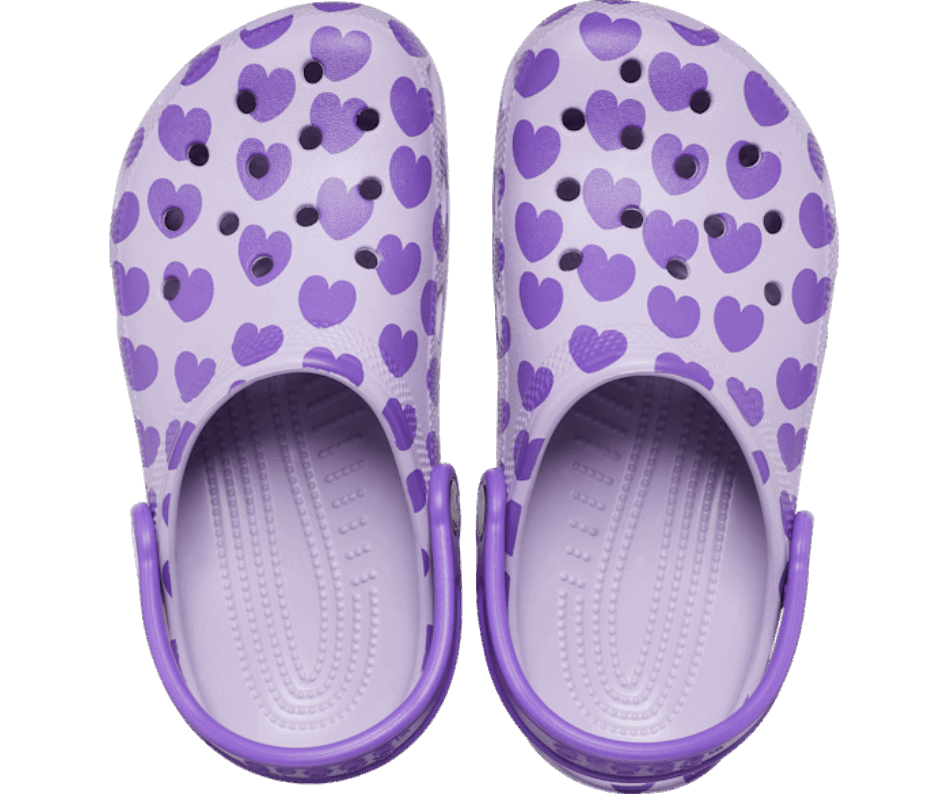 Crocs Kids’Classic Easy Icon Clog Lavender