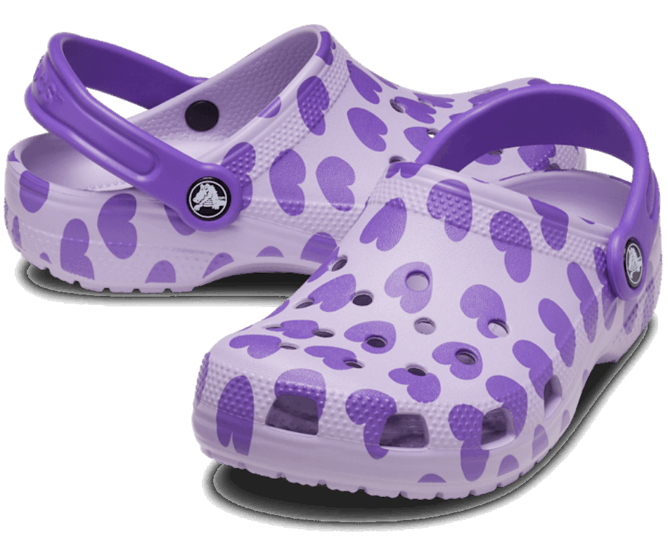 Crocs Kids’Classic Easy Icon Clog Lavender