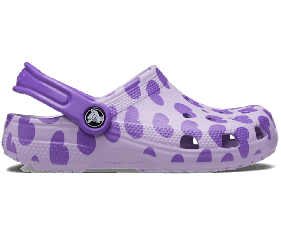 Crocs Kids’Classic Easy Icon Clog Lavender