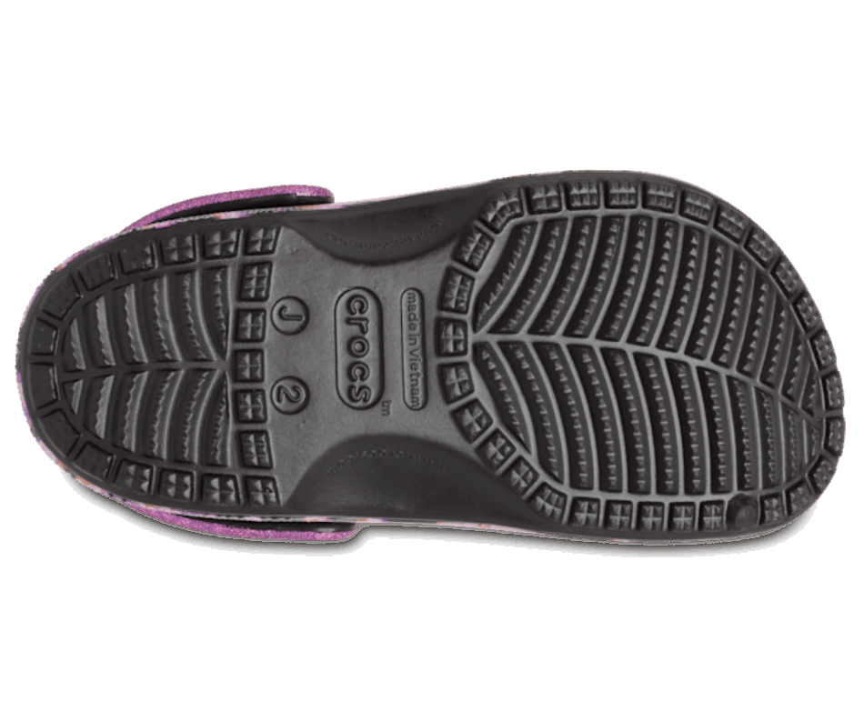 Crocs Kids’Classic Animal Print Clog Papaya-Leopard