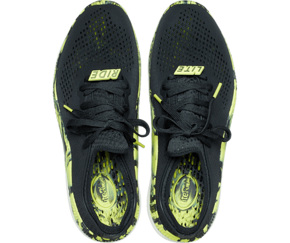 Crocs Men’s LiteRide 360 Marbled Pacer Black-Citrus
