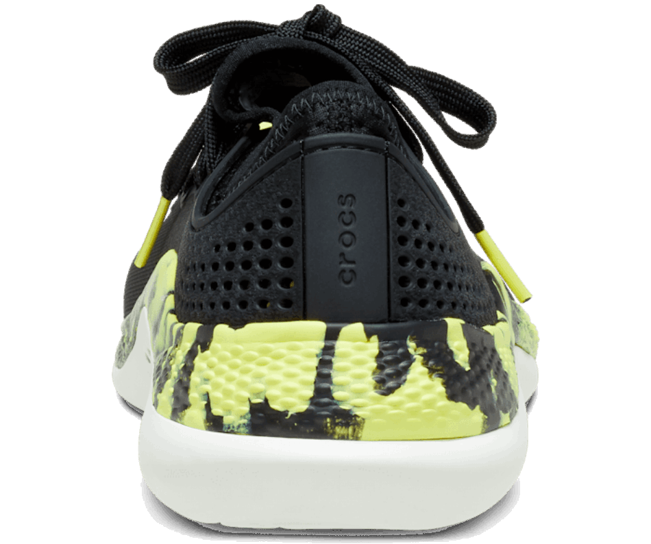 Crocs Men’s LiteRide 360 Marbled Pacer Black-Citrus