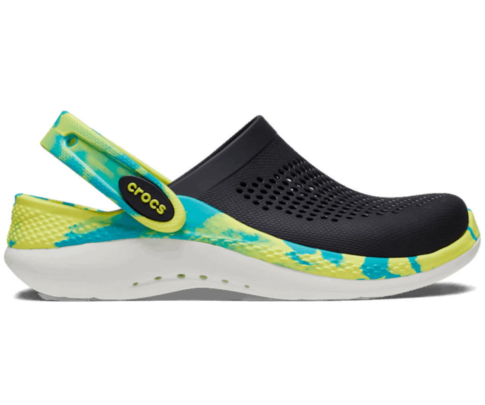 Crocs Kids’LiteRide 360 Marbled Clog Black-Multi