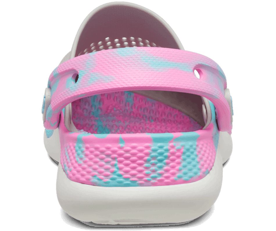 Crocs Kids’LiteRide 360 Marbled Clog Pearl White-Multi