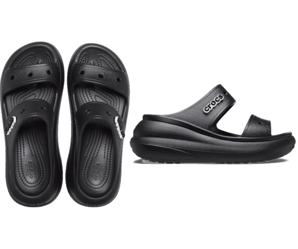 Crocs Classic Crush Sandal Black