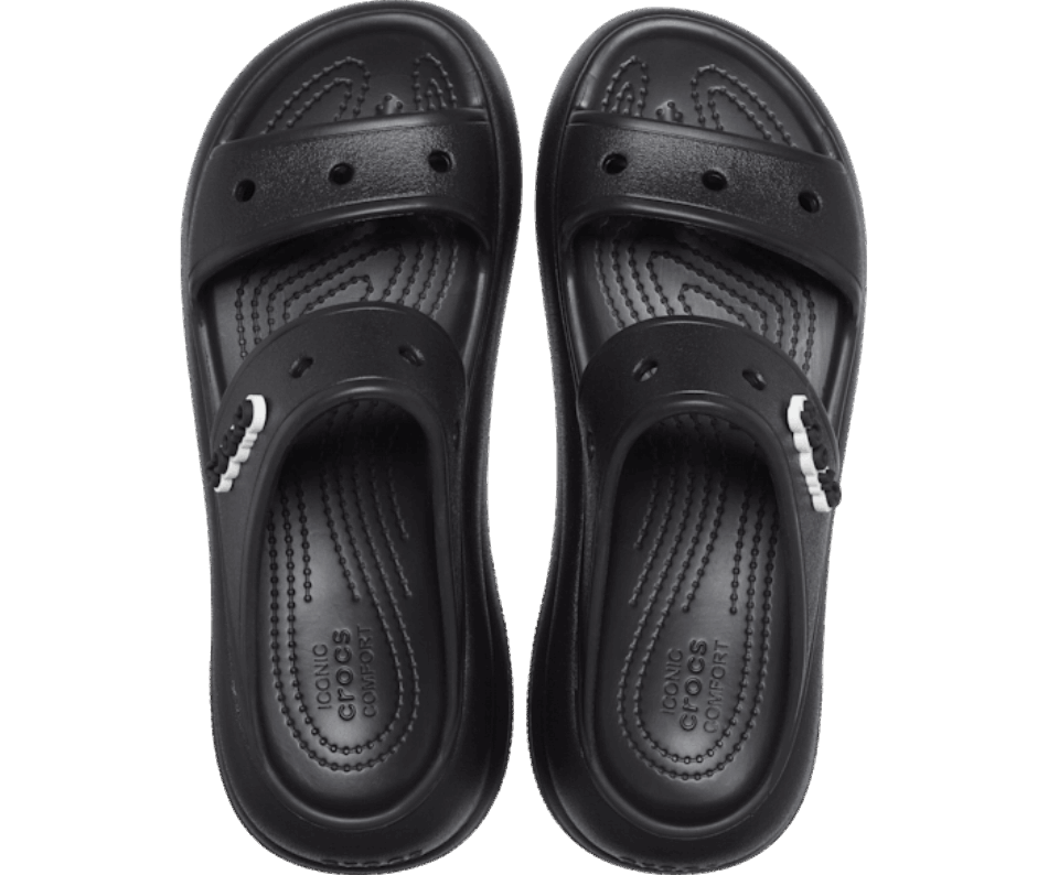 Crocs Classic Crush Sandal Black