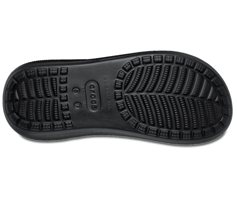 Crocs Classic Crush Sandal Black